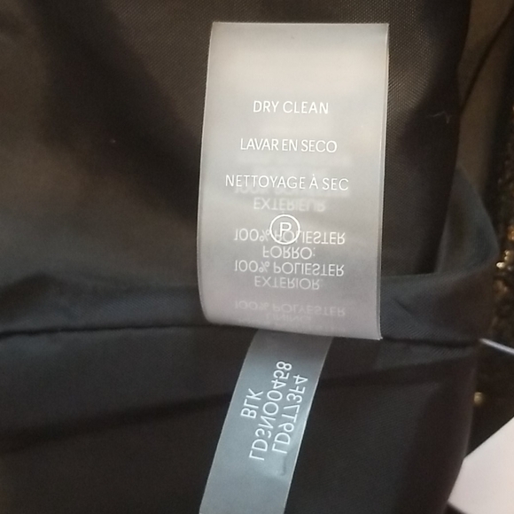 𝅺karl Lagerfeld paris tweed sleeveless shift dresse - Picture 5 of 7